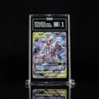 Pokemon Mewtwo & Mew GX SM191 Black Star Promo Alt Art Holo TAG 1