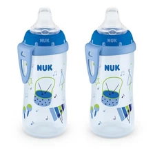 	NUK Active Sippy Cup 10oz 2-Pack 8+ Months Blue	
