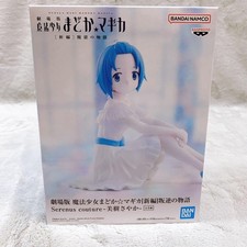 BANDAI NAMCO Madoka Magica Sayaka Miki Figure White Dress Blue Hair