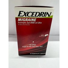 Excedrin Migraine 25ct   Powerful Migraine Pain Relief - 1 BOX