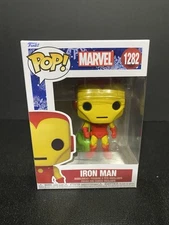 FUNKO POP ! IRON MAN 1282 MARVEL CHRISTMAS R01