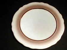 2 Homer Laughlin Best China Restaurant Ware MONTAGUE Sandalwood Lunch Plates TWO