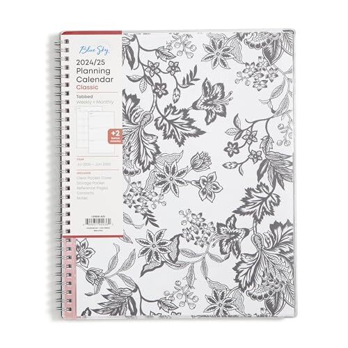 2024-2025 Academic Year Weekly and Monthly Planner, 8.5
