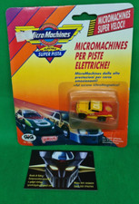 MICRO MACHINES - ELECTRIC SUPER PISTA - SLOT CAR - SHELL - NUOVO