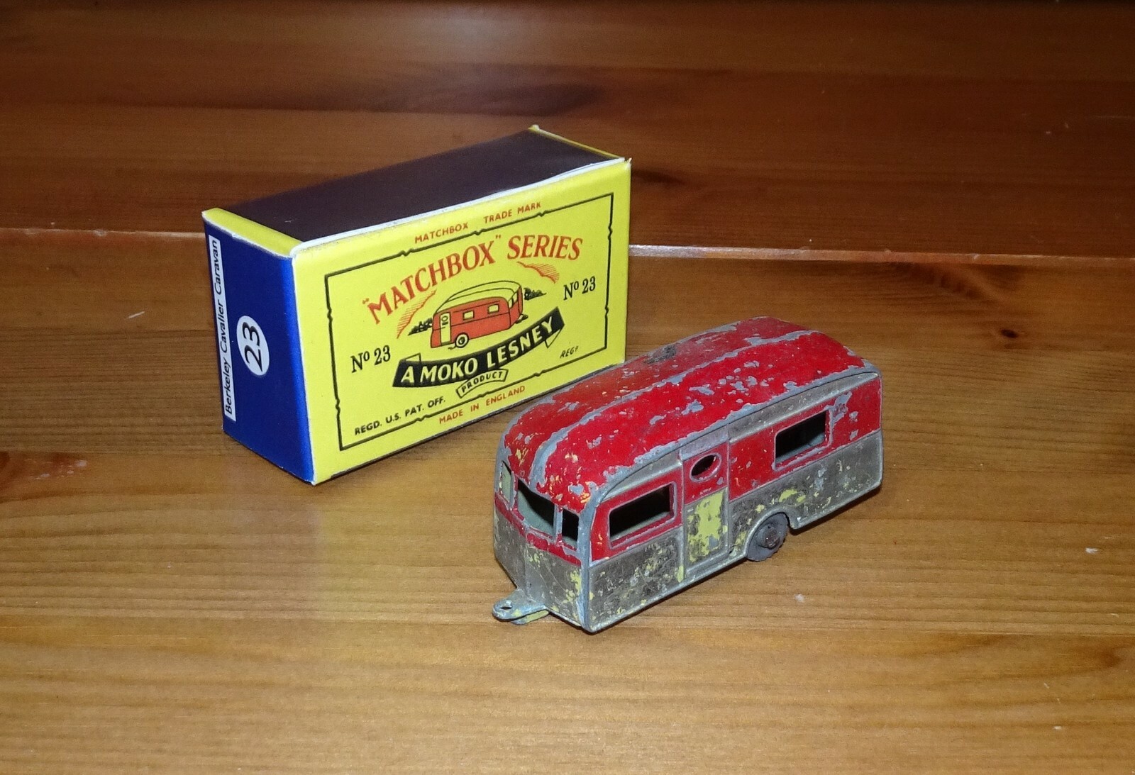 Matchbox 23b, Berkley Cavalier Caravan - Free Price Guide & Review
