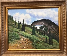 original painting.  “Upward Trail.”