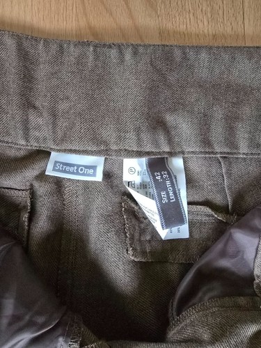Street One chick beige Damen Gr. 42 Länge 32 - Bild 4 von 6