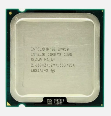 Intel Core 2 Quad Q9450 2.66GHz Quad-Core (BX80569Q9450A) Processor CPU