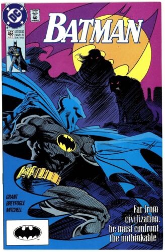 Batman #463 quasi nuovo 9.4 1991 Standard Breyfogle Cover - Foto 1 di 2