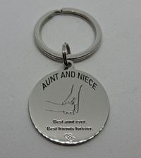 Keychain Aunt Niece Love Gift Inspirational Gift
