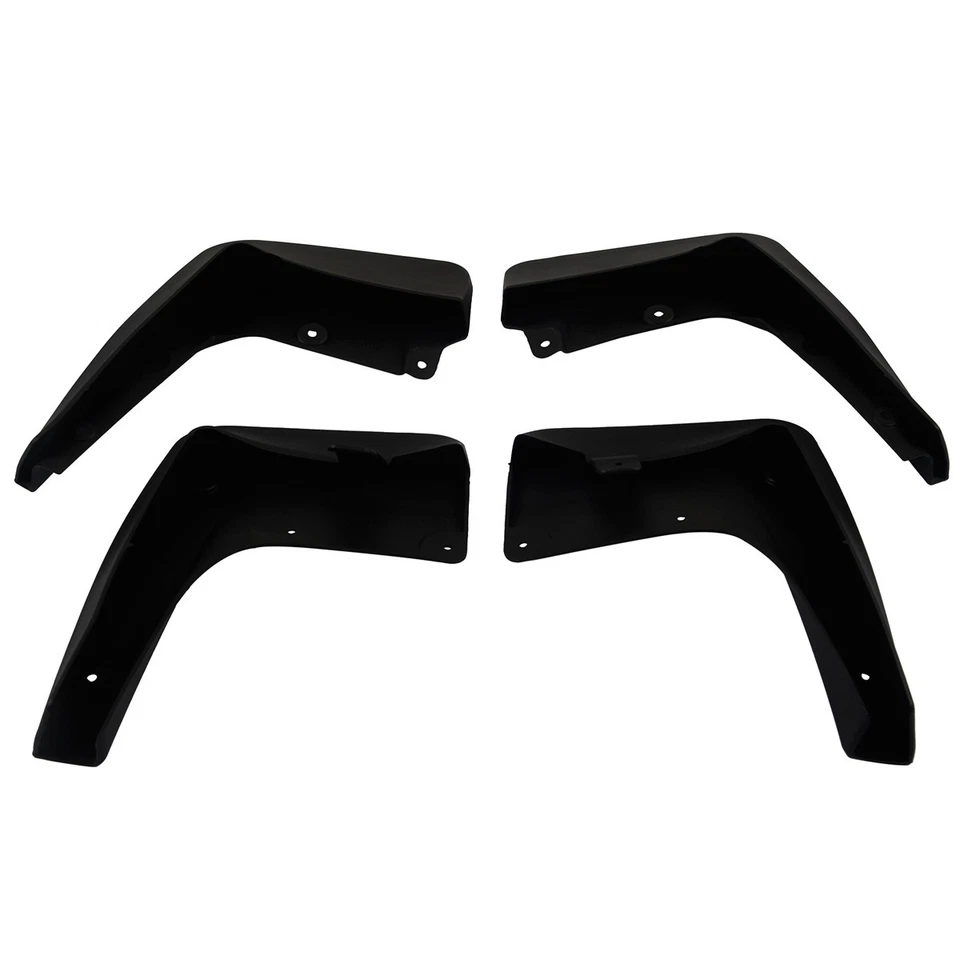 4x Protectores contra salpicaduras guardabarros delanteros y traseros nuevos para BMW E60 serie 5 sedán 2006-2010 Foto 3 de 4