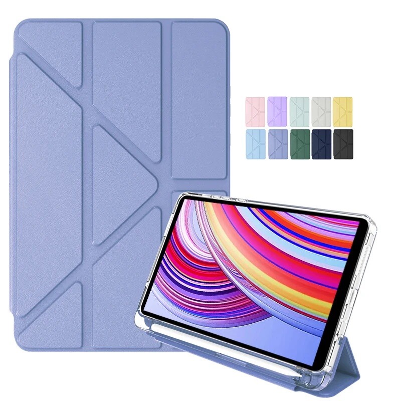 Custodia Xiaomi Redmi Pad Pro 12.1' - Cover Portafoglio Con Pellicola Vetro Temperato - Foto 4