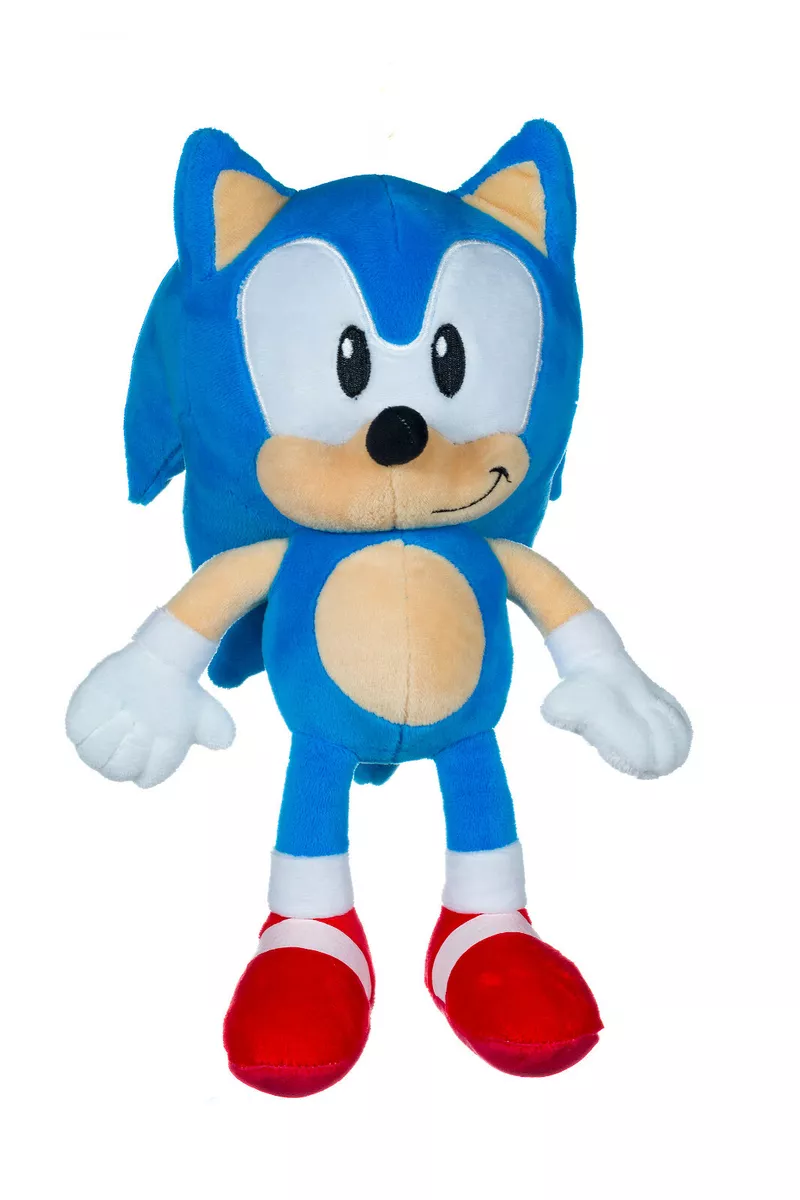 NEW 12 SEGA SONIC THE HEDGEHOG SOFT TOY LARGE SONIC PLUSH