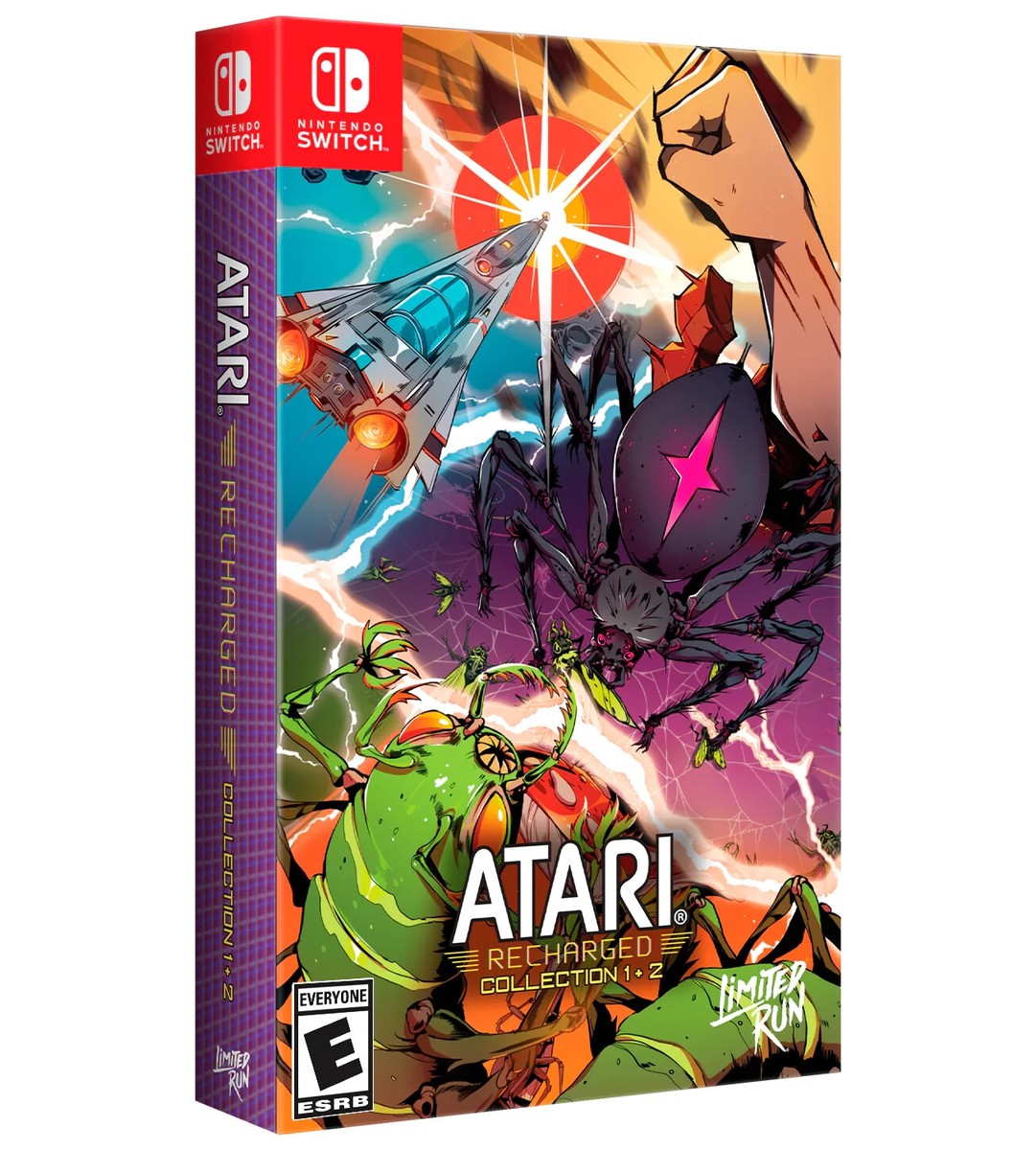 SWITCH LIMITED RUN #168 #169 ATARI RECHARGED COLLECTION 1 + 2 DUAL