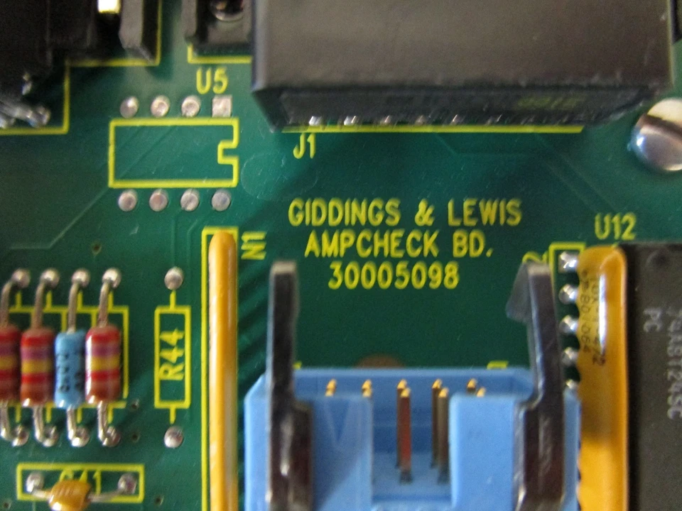 GIDDINGS & LEWIS 30005098 AMPCHECK CIRCUIT BOARD - USED - FREE SHIPPING - Image 2 of 4