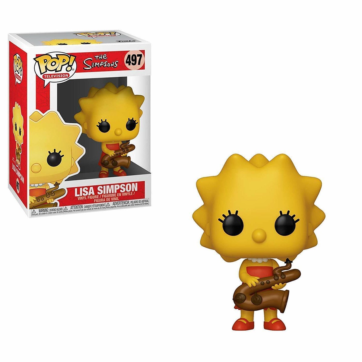 FUNKO POP TELEVISION THE SIMPSONS #497 LISA SIMPSON