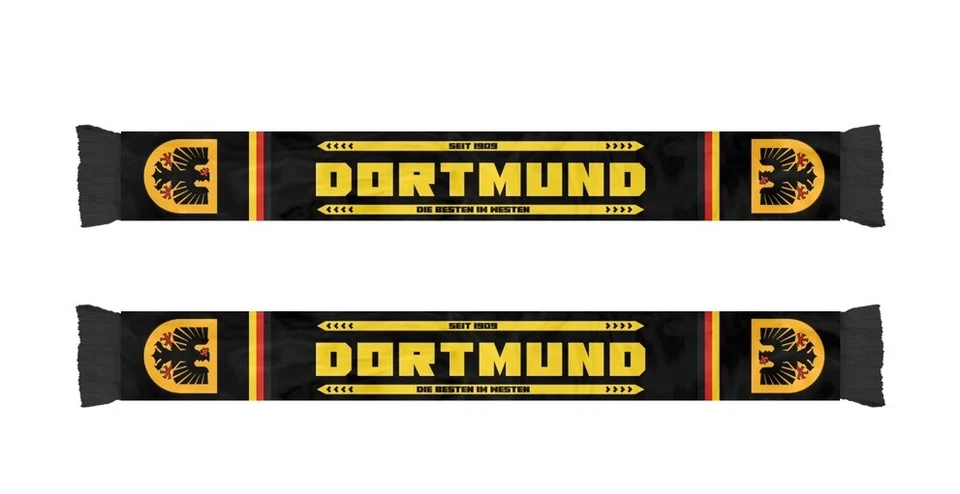 Dortmund Fußball Ultras Seidenschal ❗️TOP ❗️