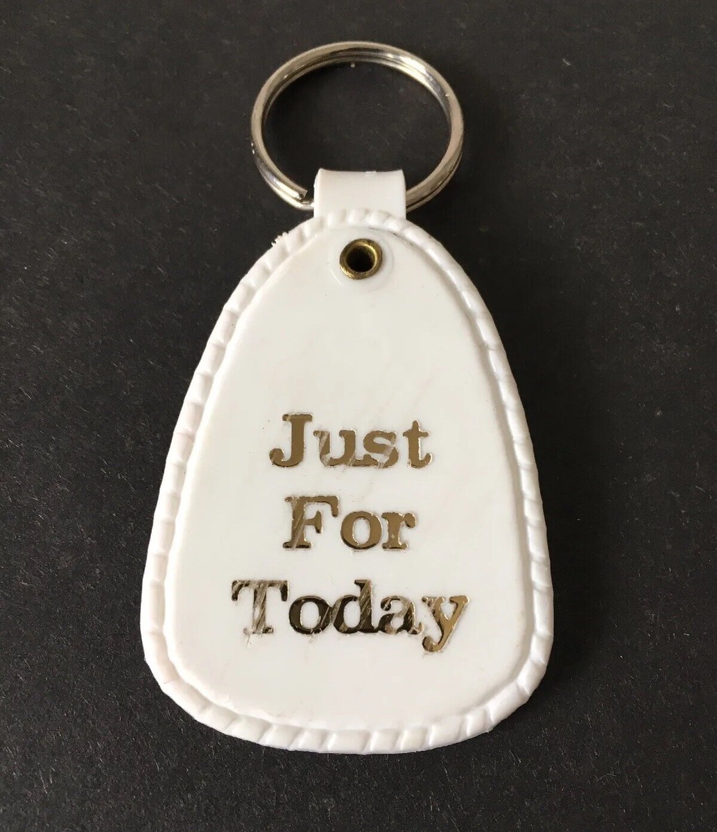 Vintage Keychain NA NARCOTICS ANONYMOUS WELCOME Key Ring Fob