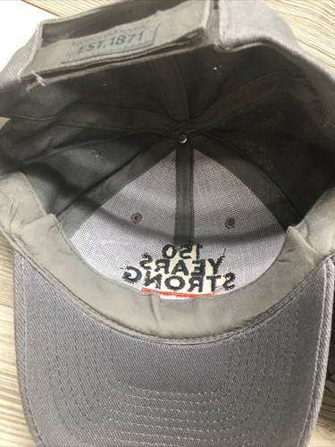 NRA 150 Years Strong Anniversary Baseball Hat Cap Adjustable Strap Gray - Picture 6 of 7
