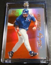 1996 KIRBY PUCKETT SELECT CERTIFIED MIRROR RED #62 TWINS HOF 90 MADE