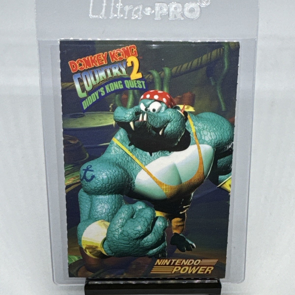 Kruncha Kong Promo Trading Card - Donkey Kong Country 2 (Nintendo