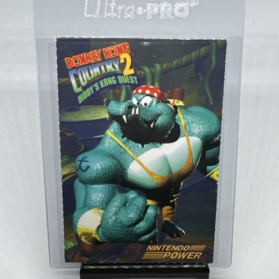 Kruncha Kong Promo Trading Card - Donkey Kong Country 2 (Nintendo Power, 1995) | eBay Kruncha Kong Promo Trading Card - Donkey Kong Country 2 (Nintendo Power, 1995) | eBay