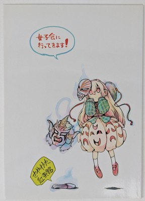 Touhou Project Doujinshi Hata no Kokoro Sayakata Kouchakan 18p Anime Manga