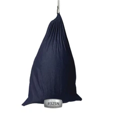 HEAVY-DUTY DENIM COTTON LAUNDRY BAG 24"x36" WITH DRAWSTRING CLOSURE CAMP COLLEGE