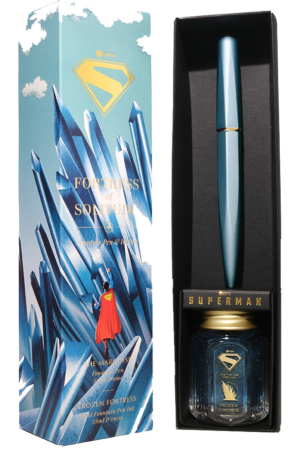 Ferris Wheel Press Superman Marquise Fountain Pen &28ml Ink Collection-You Pick!