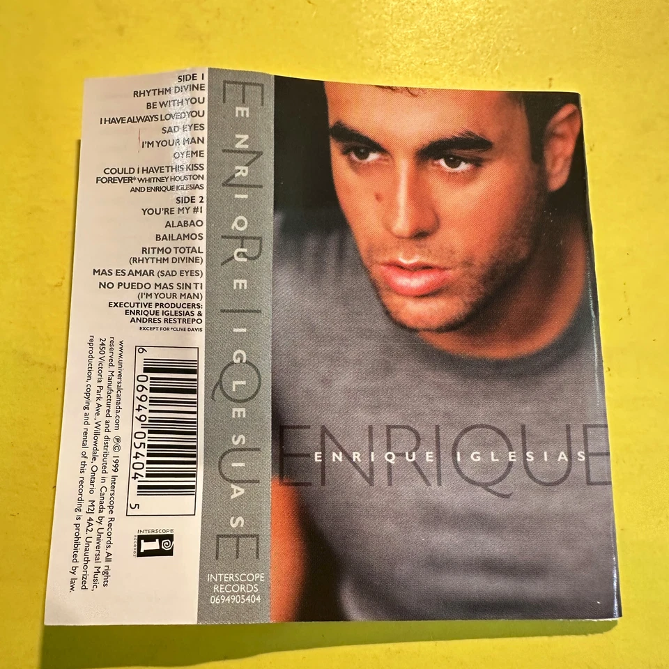 ENRIQUE IGLESIAS Enrique CASSETTE TAPE - Image 4 of 4