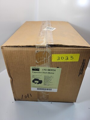 Dayton 6k973j  1/3hp Capacitor Start Motor