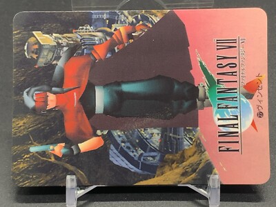 Vincent Valentine 27 Final Fantasy 7 Bandai Card TCG Square 1996