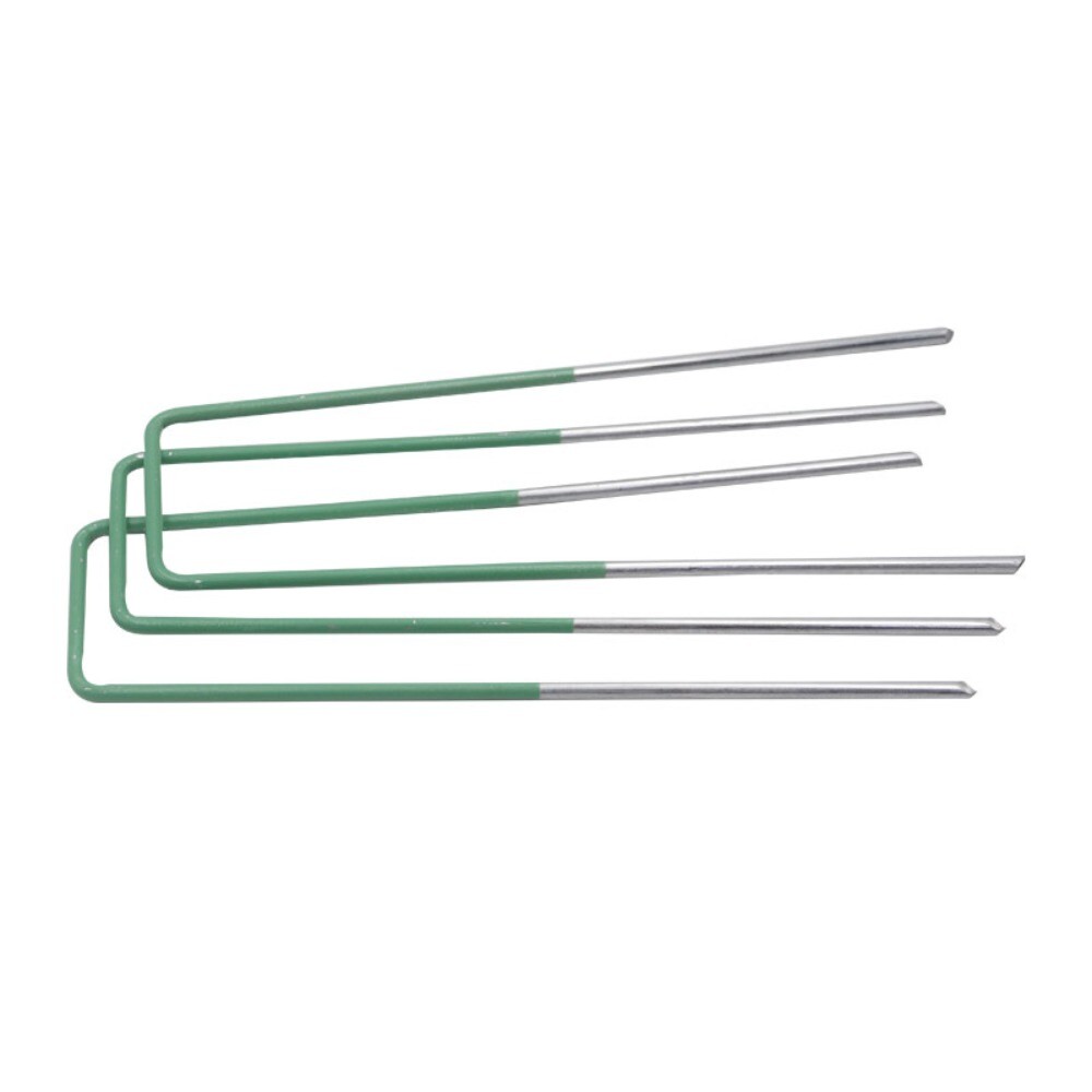 10 Pcs Garden UShaped Steel Nails Fixing Tools Irrigation Staples