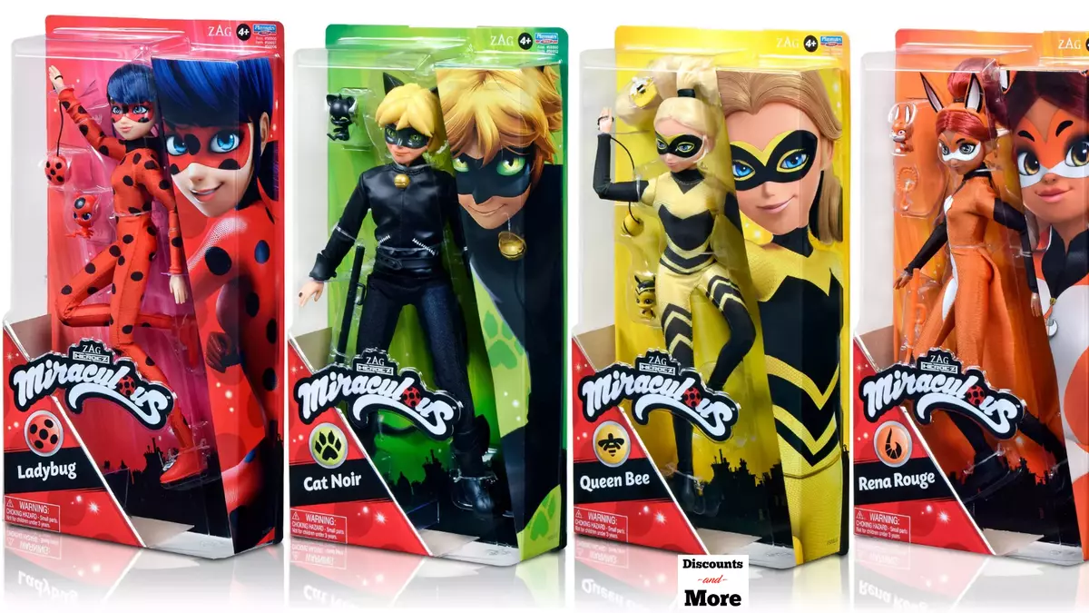 Miraculous Ladybug dolls 