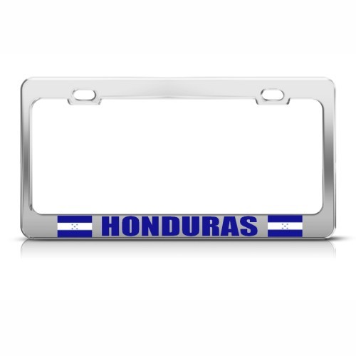 License Plate Frame Honduras Country Flag Honduras Country Car