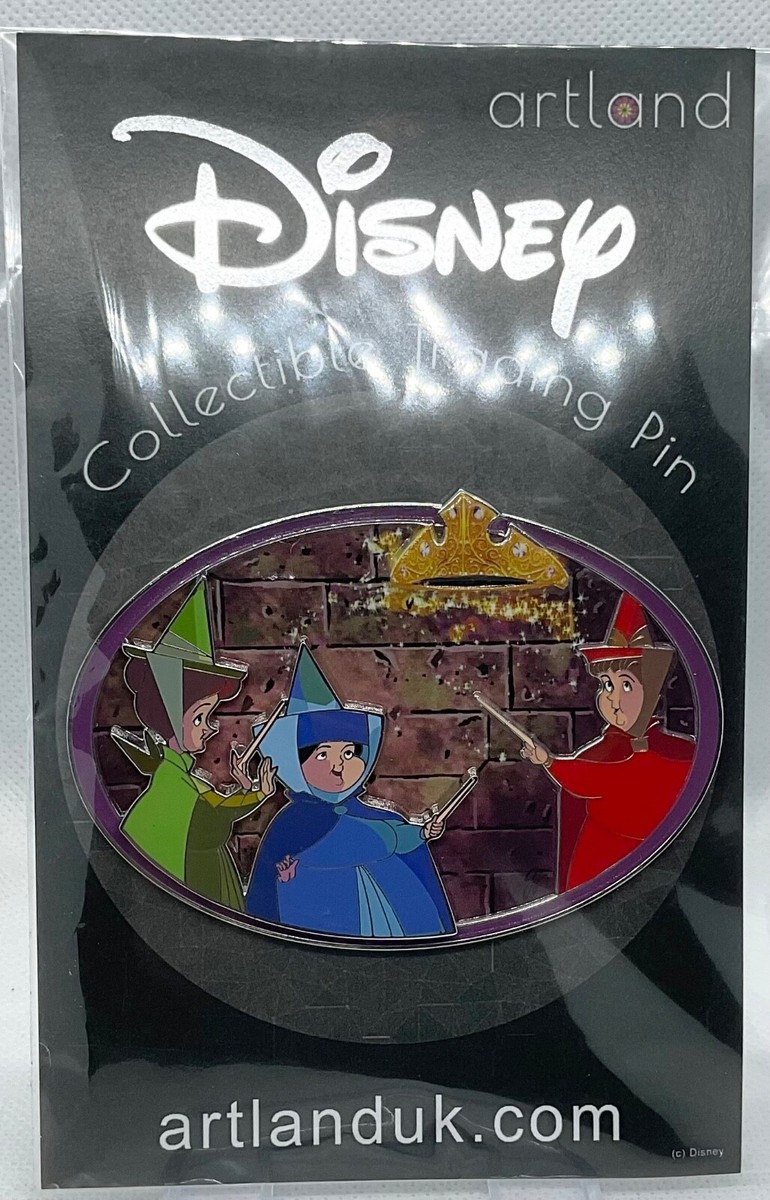 Disney Artland 2024 Sleeping Beauty Fairies Flora Fauna