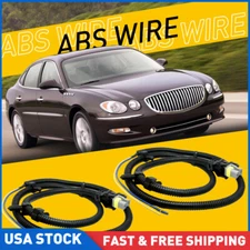 2x ABS Wheel Speed Sensor Wire Harness 10340314 For 2003-2007 Buick Rendezvous R