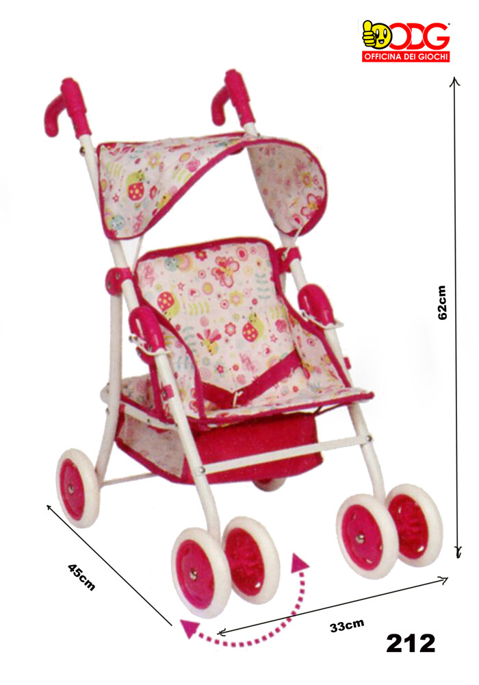 PASSEGGINO C/DOPPIA RUOTA SCAT - ODG212