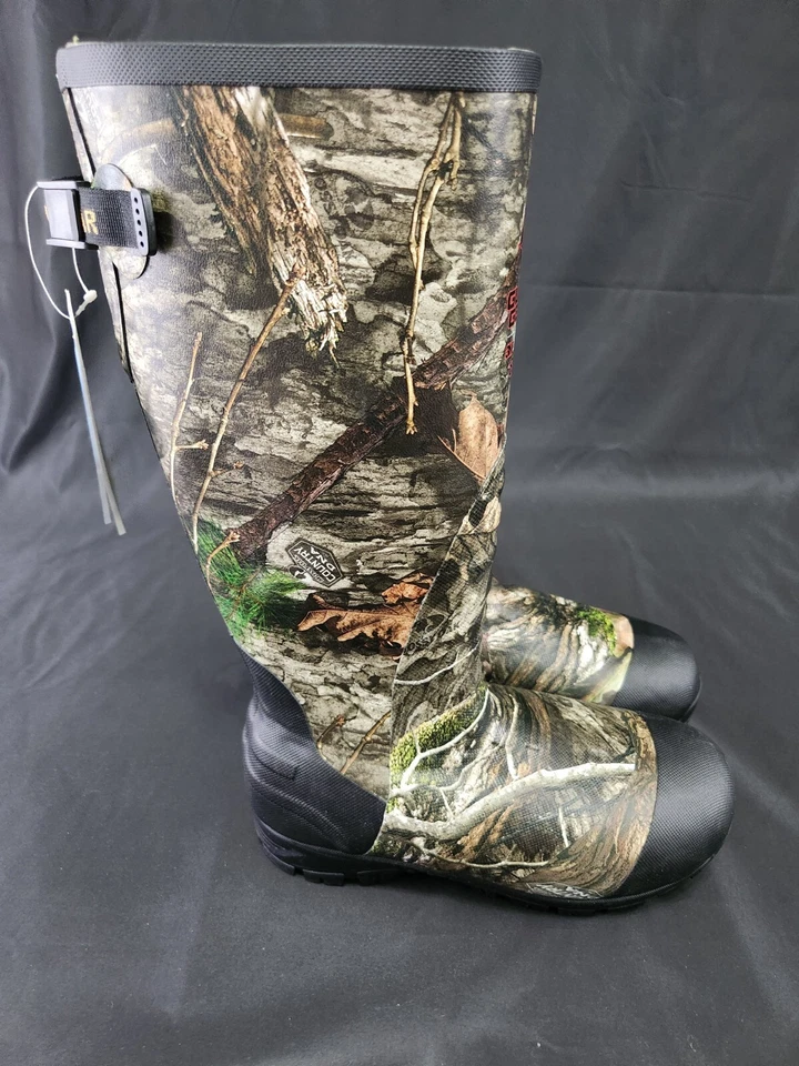 Guide Gear Hombre Botas de Goma Aisladas Impermeables 800 gramos Ajuste al Tobillo Roble Mossy Foto 4 de 4