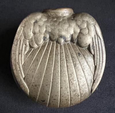 HUPMOBILE WINGED HUPP MOTORS VINTAGE DRUCK KÜHLERDECKEL MASKOTTCHEN MOTORHAUBE ORNAMENT