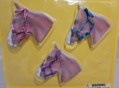 BREYER Horses 2474 Nylon Halter Lead Rope 3 colors Traditional Model Horse NIP