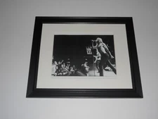 Framed Iggy Pop / Stooges Live in 1976 on Stage Picture Print 14"x17"