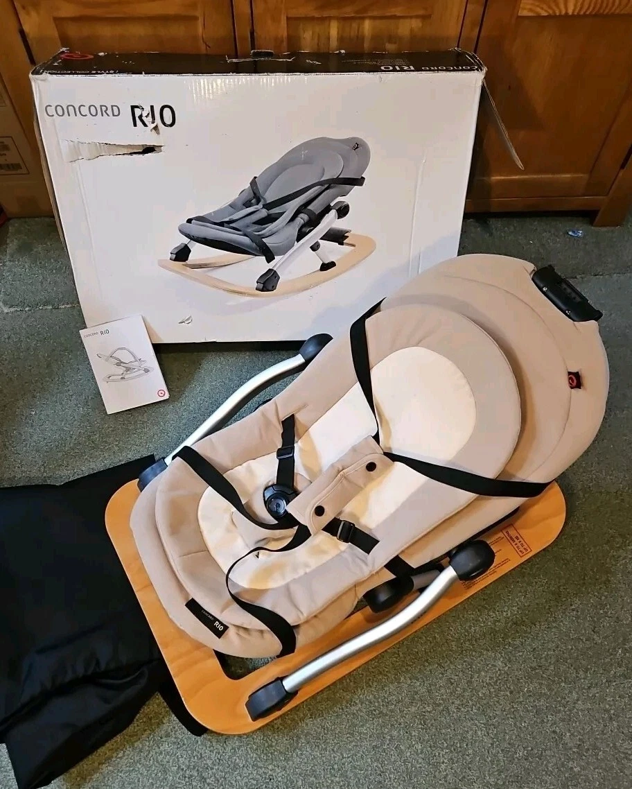Concord Rio Baby Rocker Stylish Sleek & Comfortable Recline Adjustable RRP £150