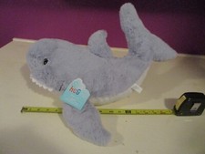 GREY BABY SHARK SOFT PLUSH TOY LARGE 18" BRAND NEW NWT HUG ME STUFFED ANIMAL