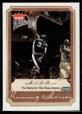 Malik Rose 2002-03 Fleer Platinum #157 San Antonio Spurs