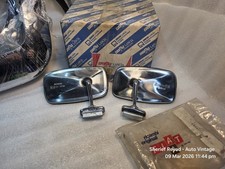 Fiat 124 125 126 127 128 131 132 133 Lancia Alfa Romeo Side View Mirrors Pair