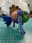 Vinyage Oaxaca Mexican Folk Art Wood Carved Fish Hand Painted Double-sided MCM — photo 6