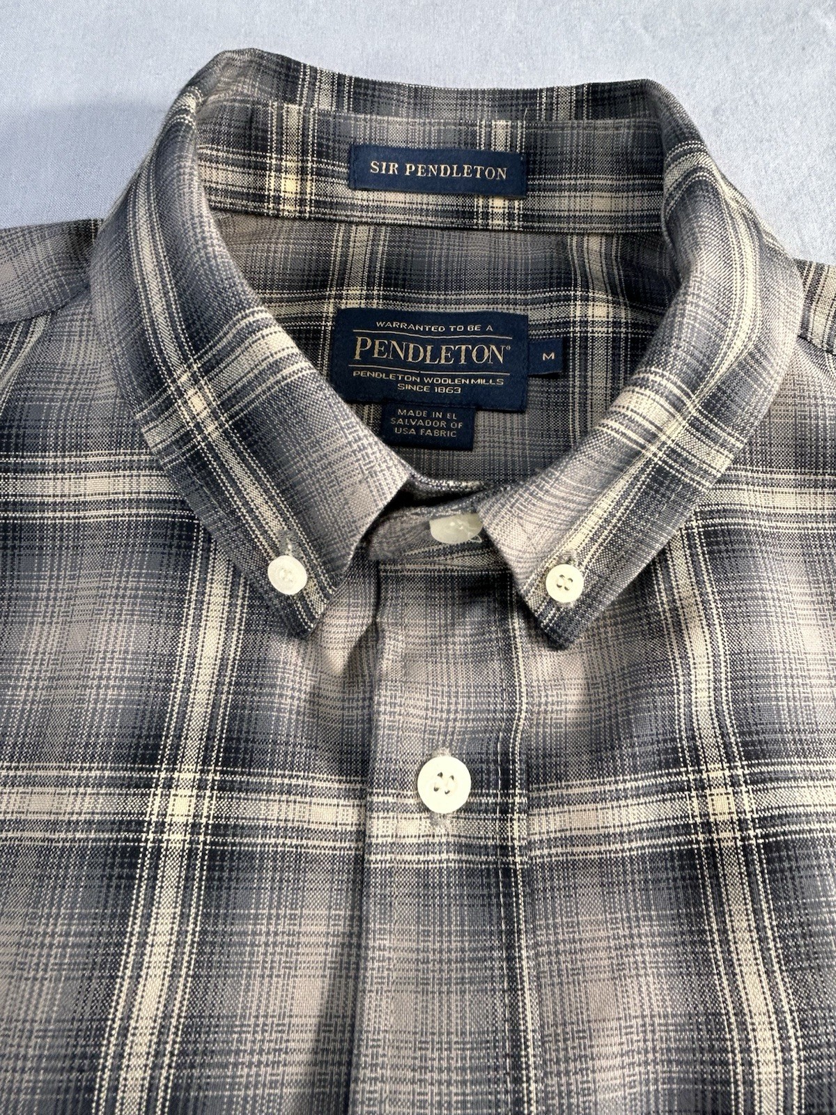 Pendleton Brown Button Down Long Sleeve Shirt Men… - image 4