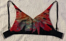 H&M Women's Bralette Top - US Size 2 - Floral (New With Tag)