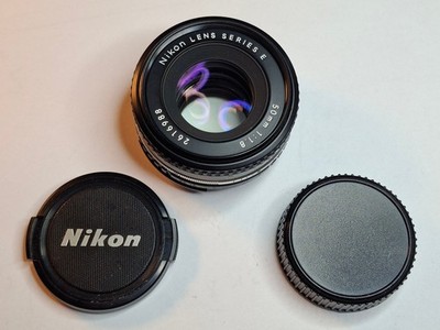 Nikon 50mm f/1.8 Ai-S Objektiv Vintage für Kamera Analoge Fotographie